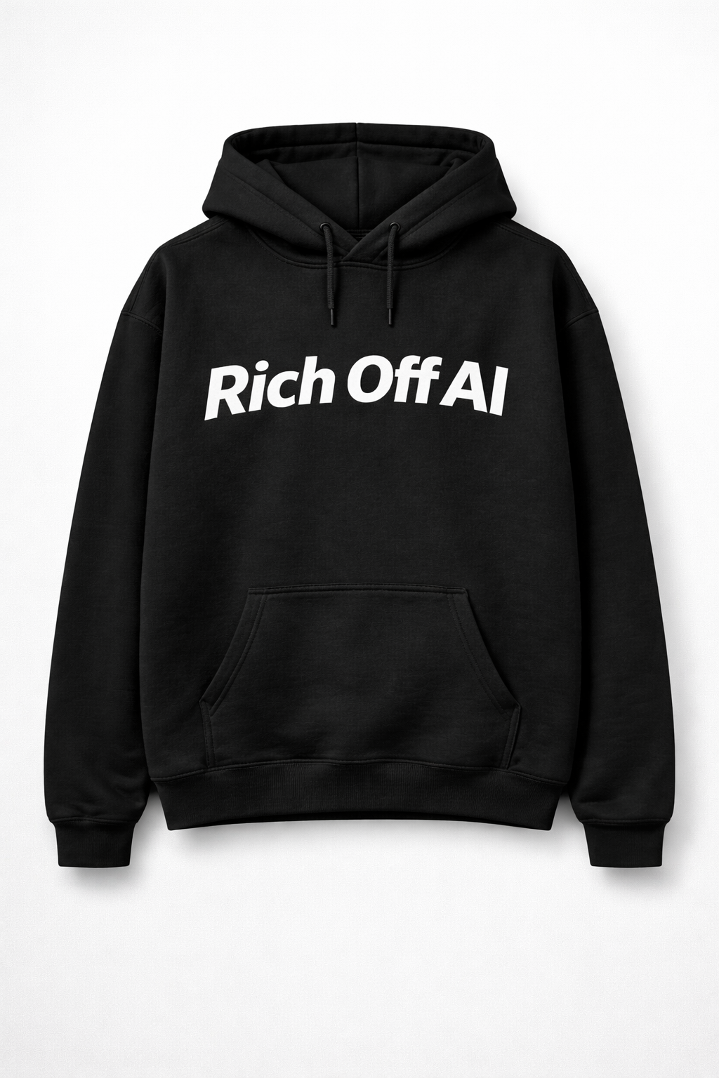 Rich Off AI Oversized Hoodie