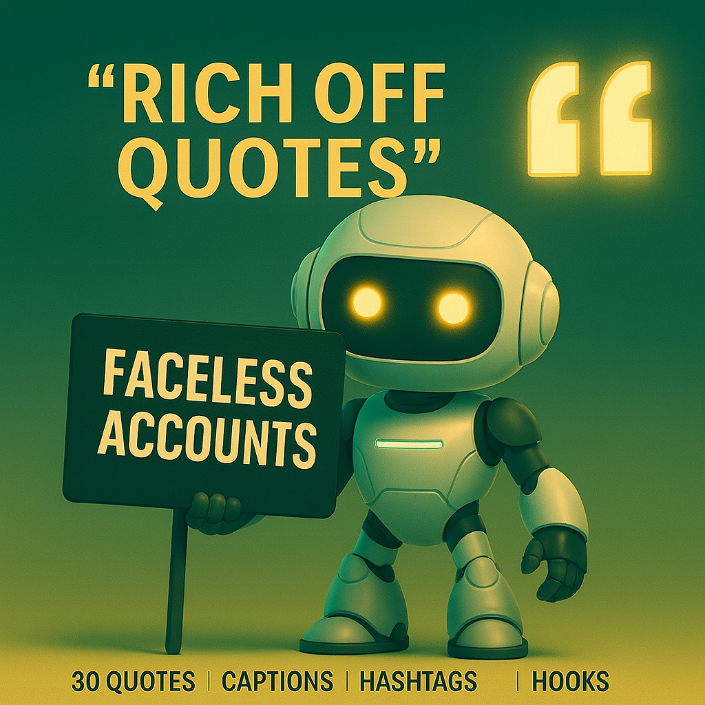 💎 Rich Off Quotes 🤑 — The Viral Quote Engine That Builds Empires👑 Launch Viral & Faceless Pages in Minutes — Let Rich Off Quotes Do the Writing✍️