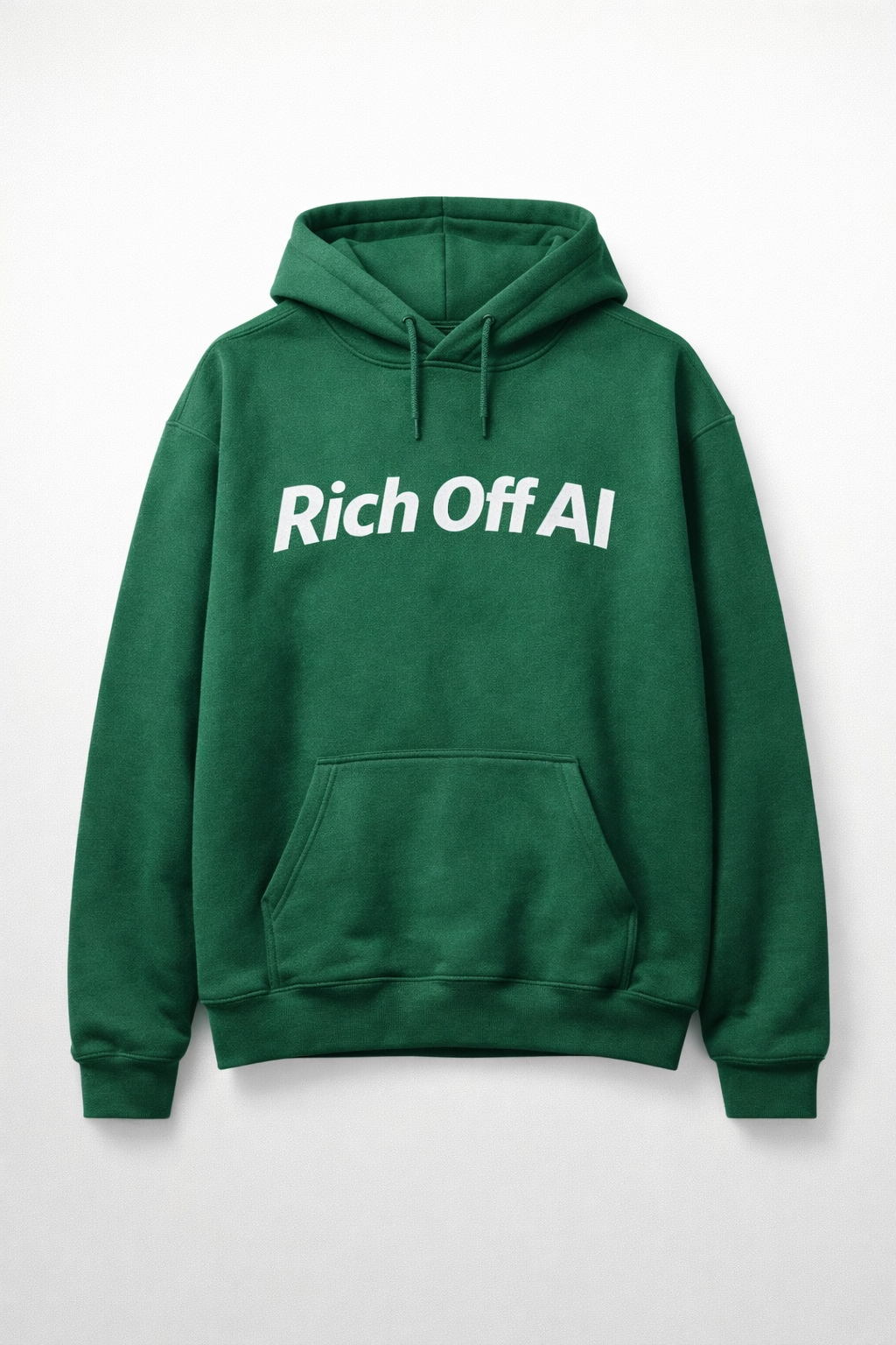 Rich Off AI Oversized Hoodie
