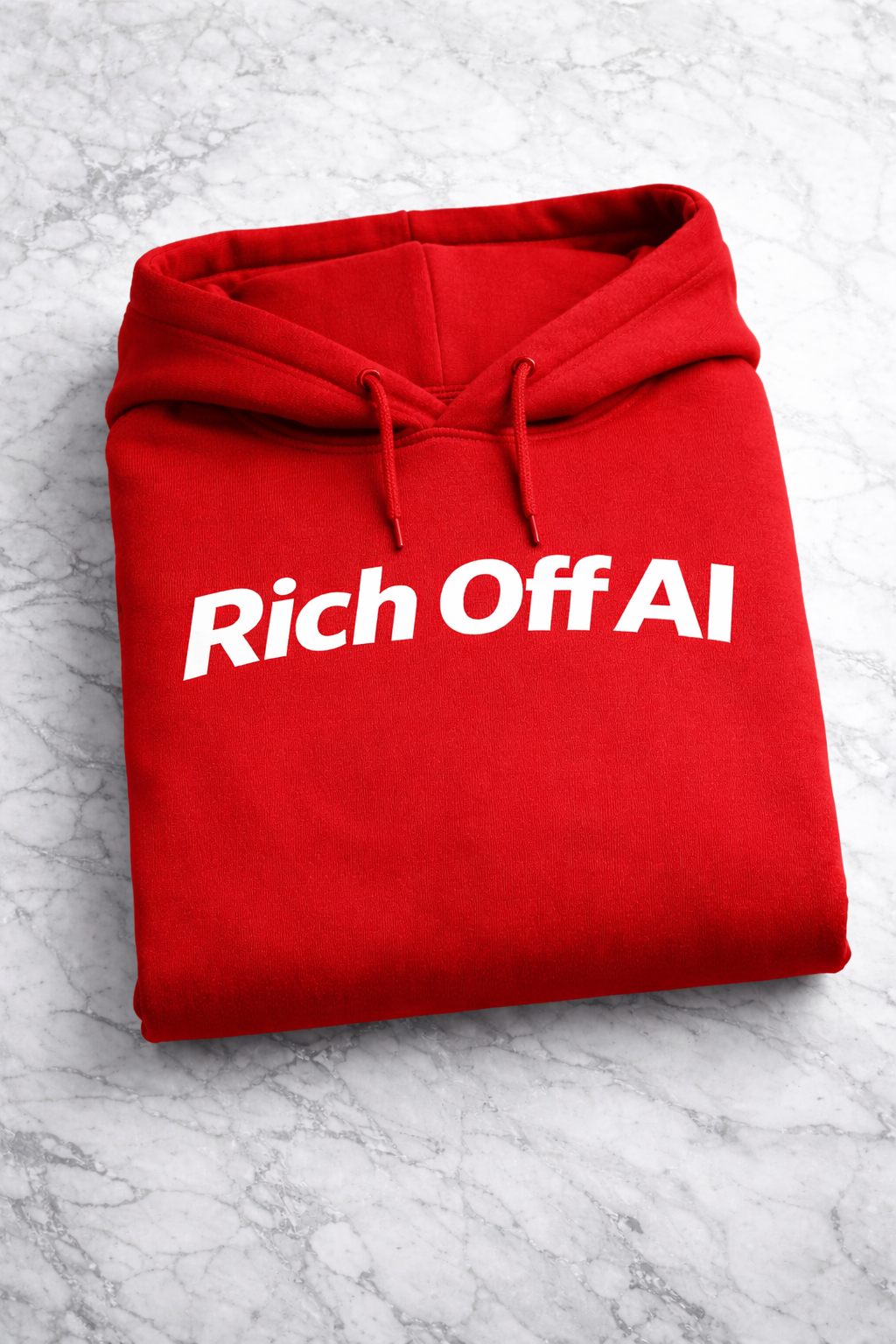 Rich Off AI Oversized Hoodie