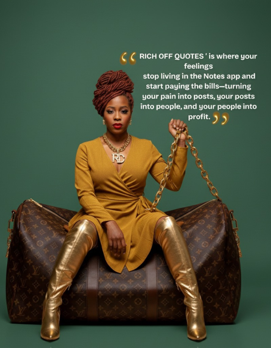 💎 Rich Off Quotes 🤑 — The Viral Quote Engine That Builds Empires👑 Launch Viral & Faceless Pages in Minutes — Let Rich Off Quotes Do the Writing✍️